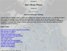 Tablet Screenshot of jimshomeplanet.com